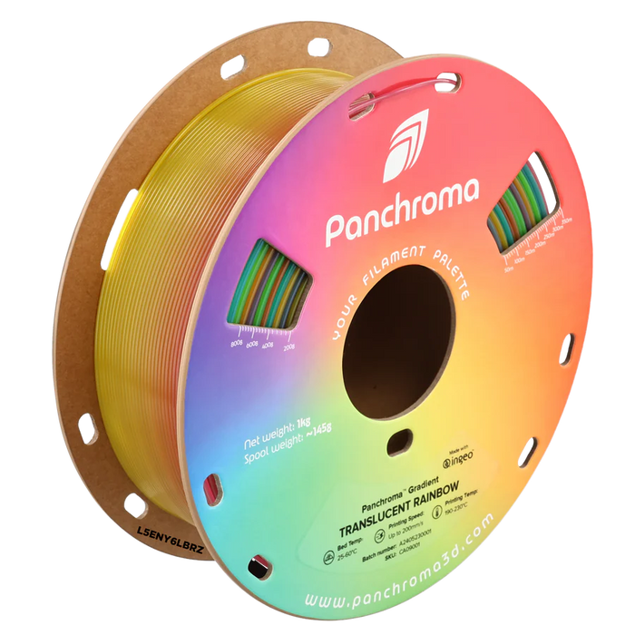 Polymaker パンクロマ™ Gradient Translucent PLAフィラメント(半透明)