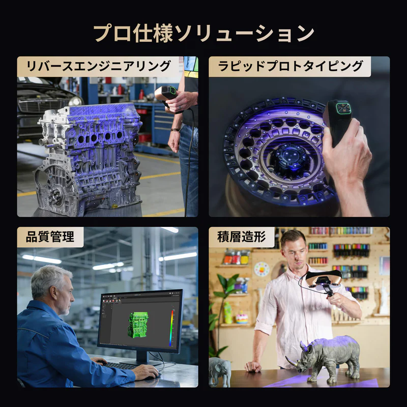 Revopoint MetroY Ultra 3Dスキャナー