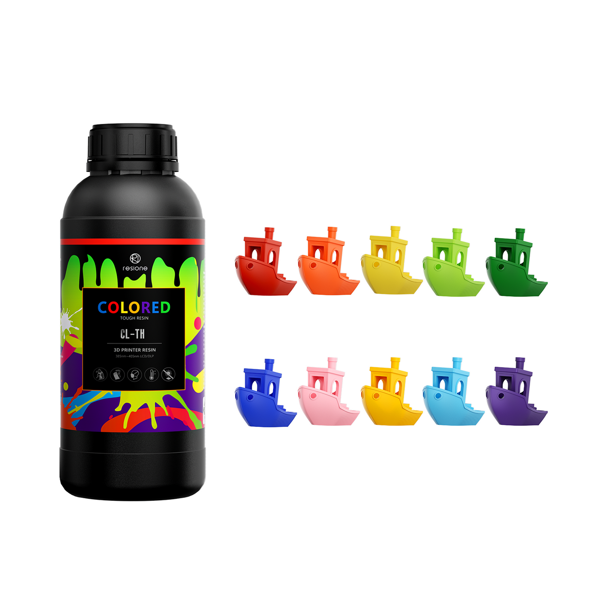 RESIONE CL-TH Colored Toughレジン — 3Dプリンター サンステラ3Dモール