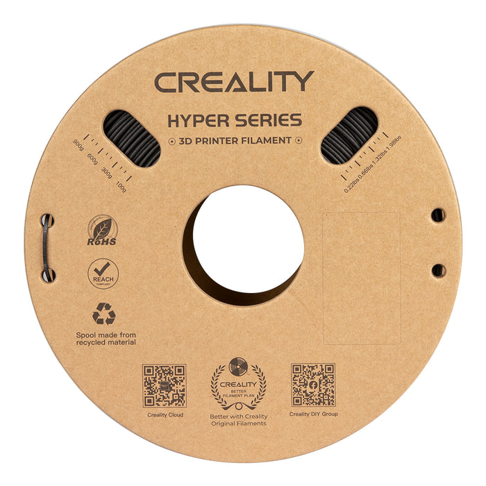 Creality Hyper PLA-CF フィラメント 1,000g ブラック