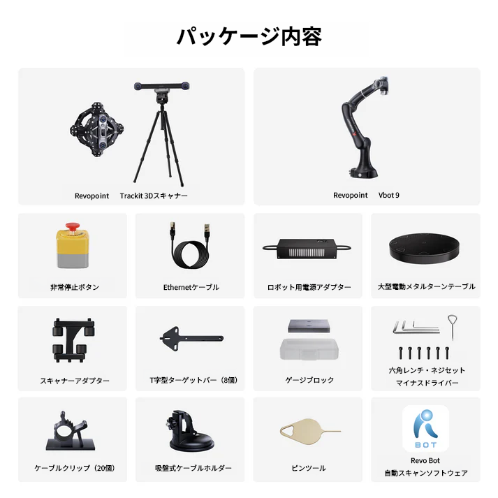 Revopoint Metrohub 3Dスキャナー