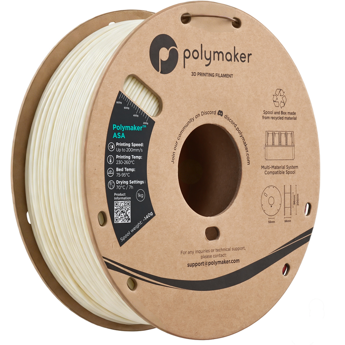 Polymaker ASA フィラメント　（旧PolyLite™ASA）