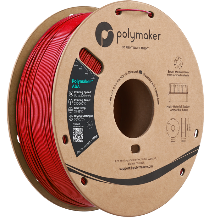 Polymaker ASA フィラメント　（旧PolyLite™ASA）