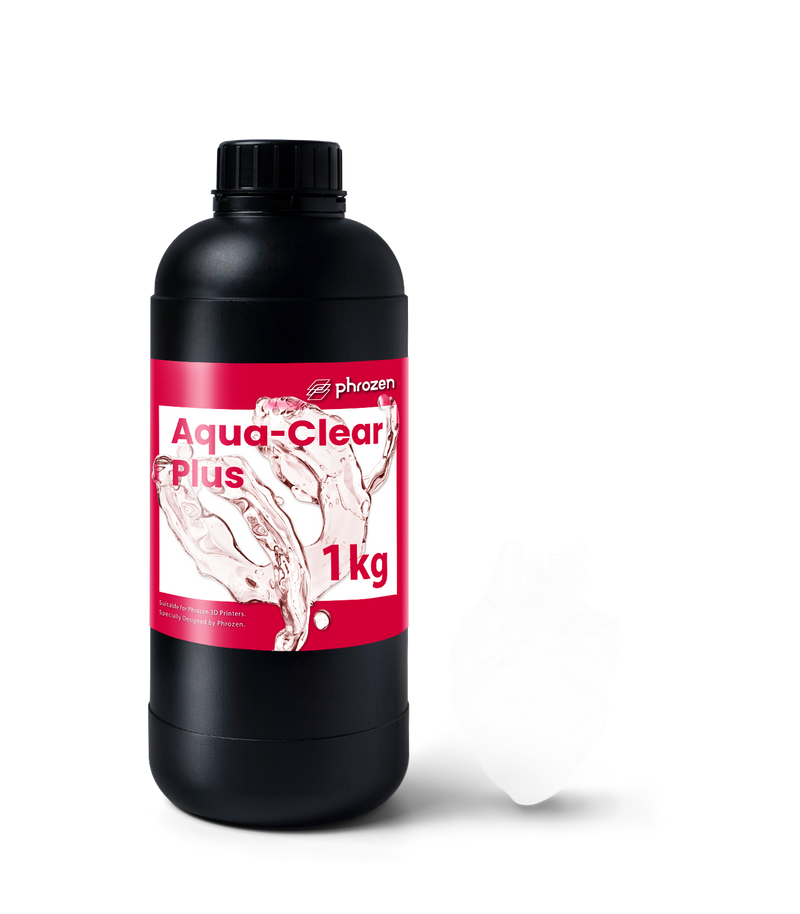 Phrozen AQUA クリアープラスレジン 1kg — 3Dプリンター サンステラ3D