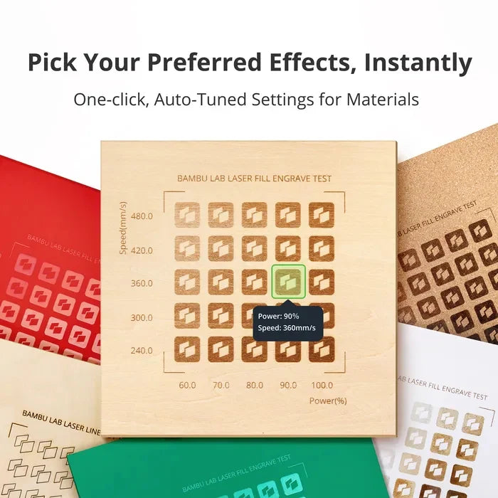 Bambu Lab 3mm サペリ合板 (6枚セット)