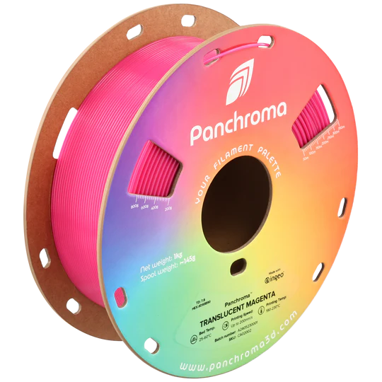 Polymaker パンクロマ™ Translucent PLA フィラメント（半透明）