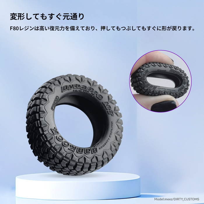 RESIONE F80 Elastic エラスティックレジン Black