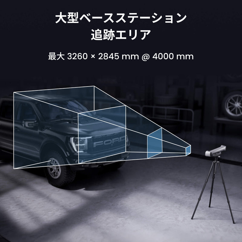 Revopoint Trackit 光学トラッキング式3Dスキャナー