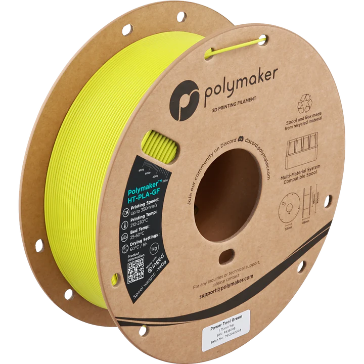 Polymaker™ HT-PLA-GFフィラメント（耐熱PLA）