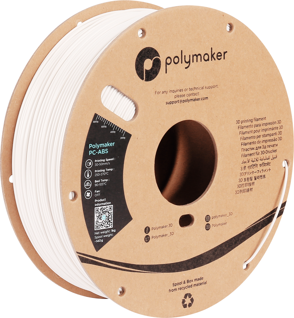 Polymaker PC-ABS — 3Dプリンター サンステラ3Dモール