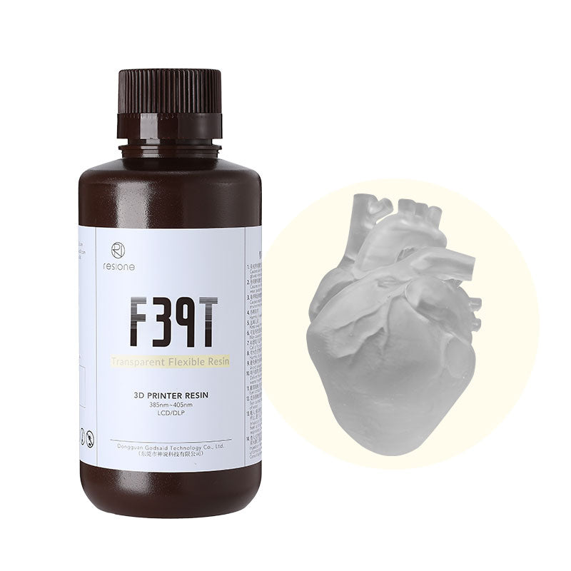 RESIONE F39T Transparent Flexible Rubber-likeフレキシブルレジン (1kg)