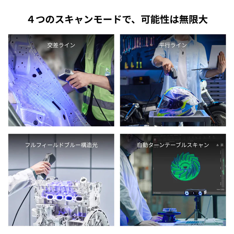 Revopoint MetroX & MetroX Pro 3Dスキャナー