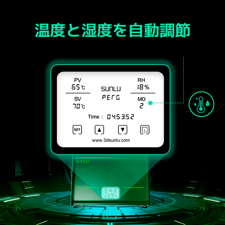 SUNLU FilaDryer S4 フィラメント乾燥/保管ボックス