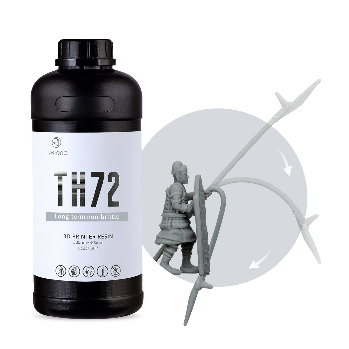 RESIONE TH72 高靭性持続レジン (1kg) — 3Dプリンター サンステラ3Dモール