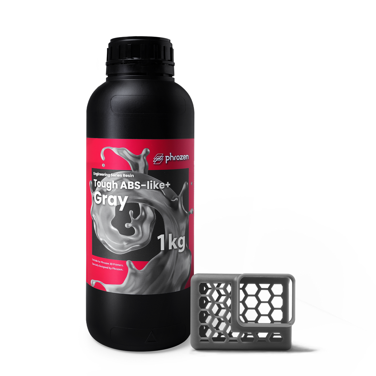 Phrozen Tough: ABS-likeプラス レジン グレー 1kg — 3Dプリンター