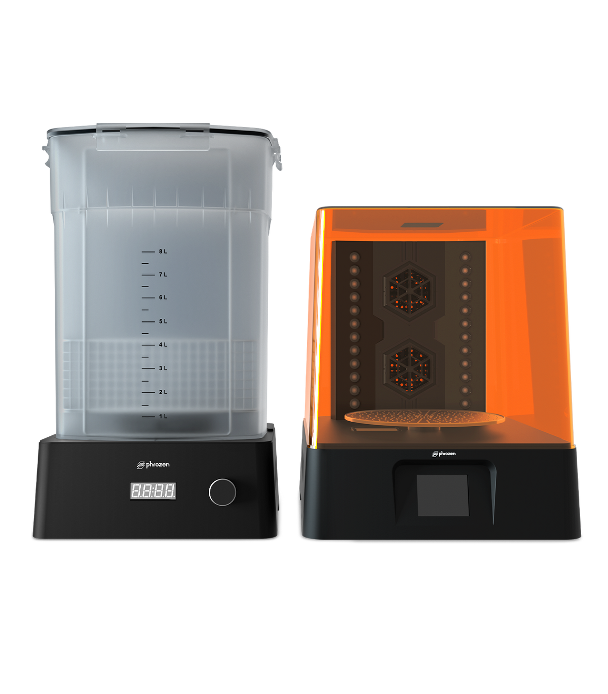 Phrozen 洗浄機・二次硬化機セット　Wash & Cure Kit Amazon | Phrozen(フロゼン) 洗浄&硬化キット 洗浄ステーション 硬化