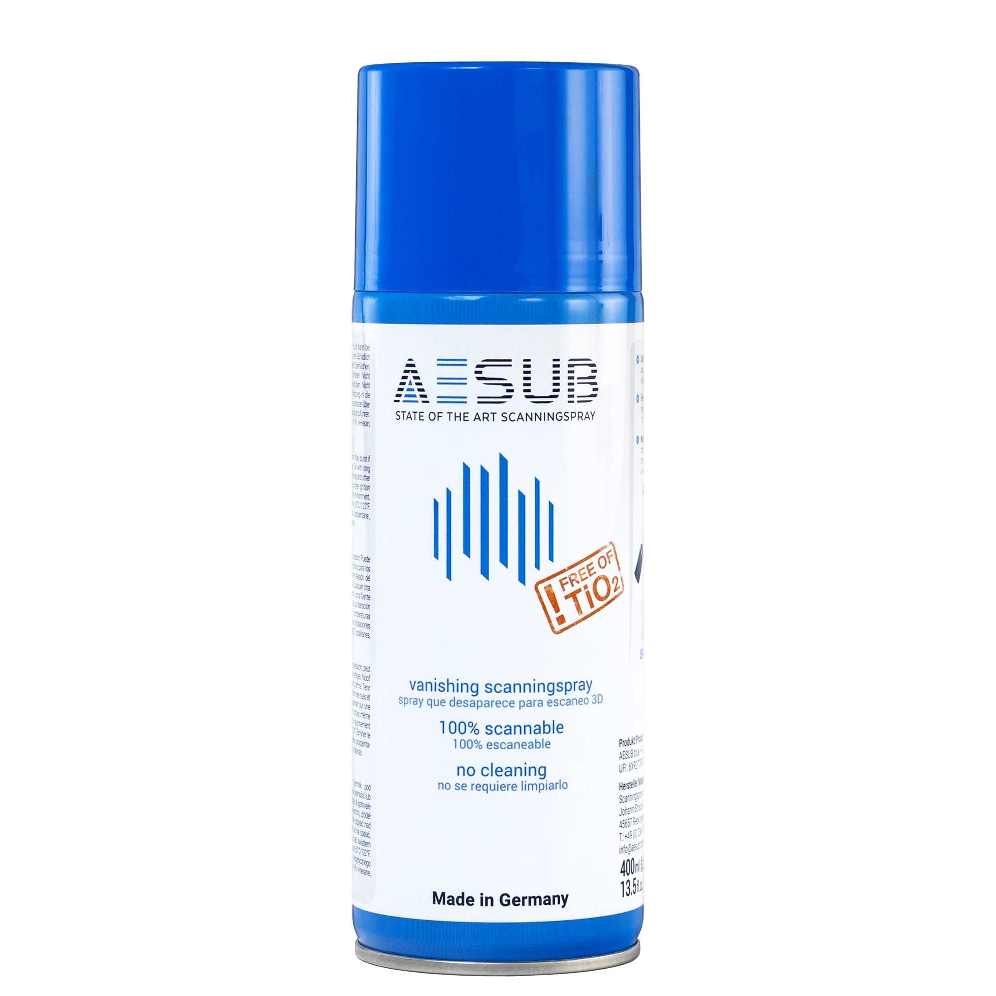 AESUB(エイサブ) ブルー スキャナー用スプレー 400ml