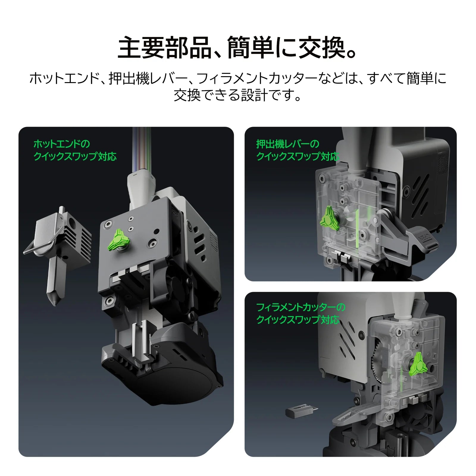 Creality SPARKX i7 Color Combo FDM 3Dプリンター