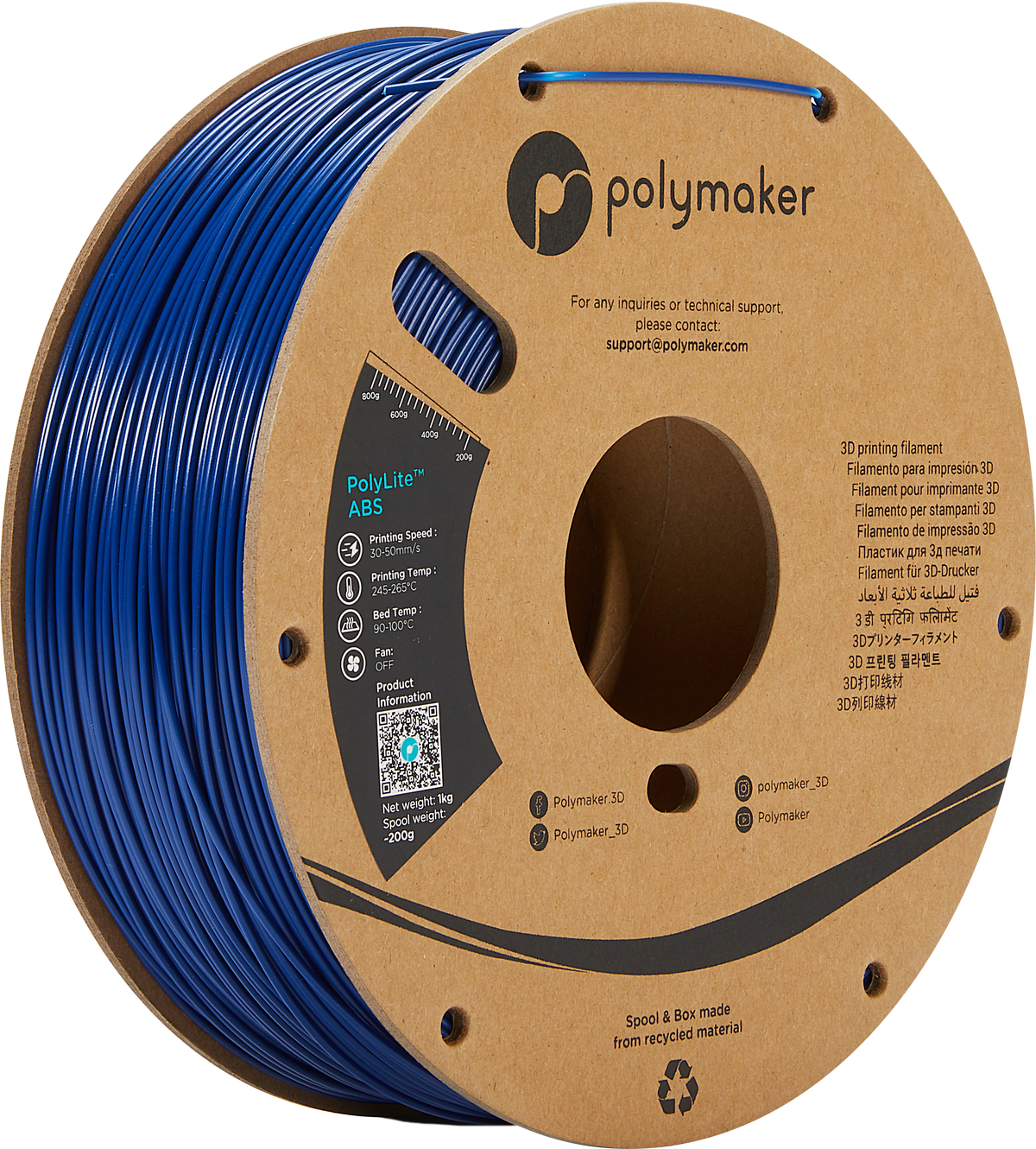 PolyLite ABS — 3Dプリンター サンステラ3Dモール