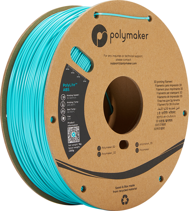 Polymaker｜ポリメーカー PolyLite ABSフィラメント [1.75mm 1kg
